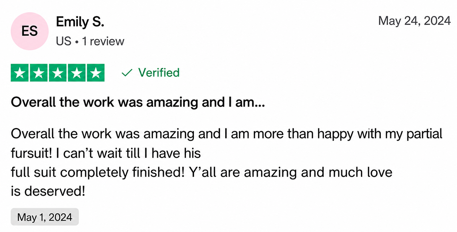 Emily S review