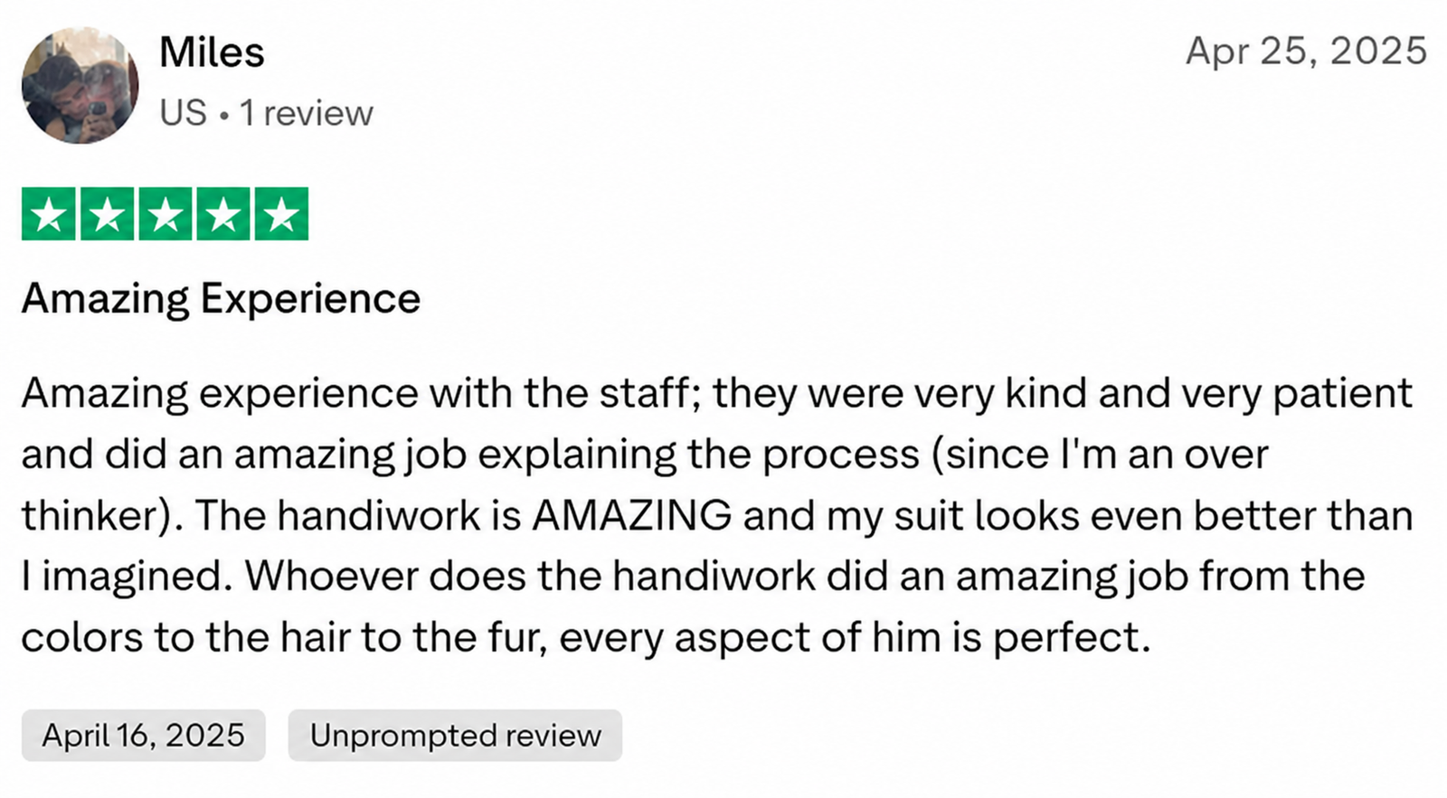 Miles review